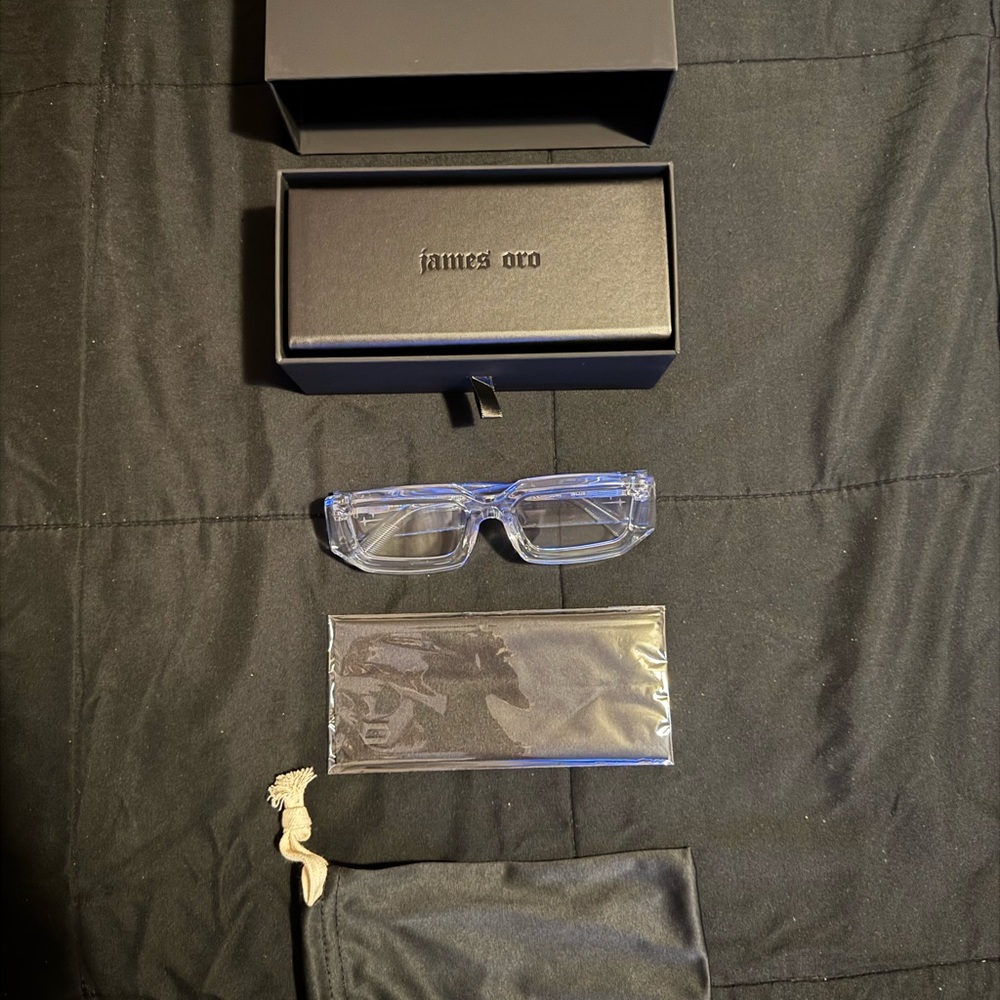 James Oro Transparent Eyewear (Dune)